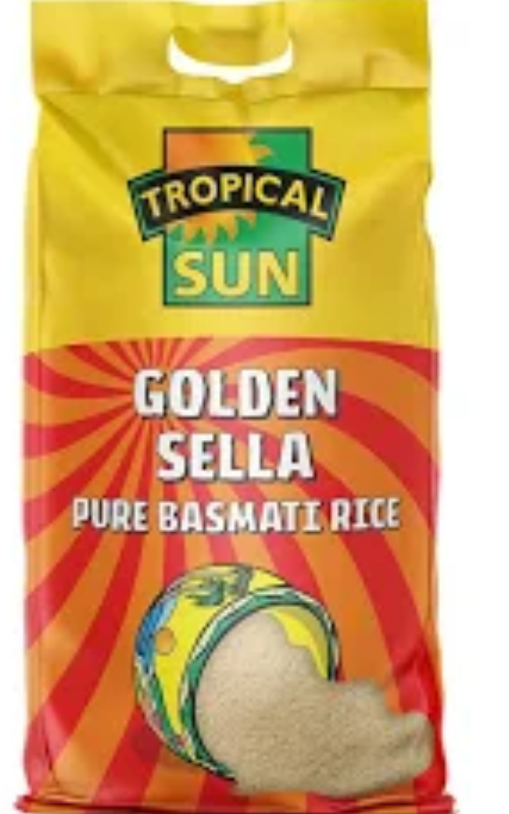 Tropical sun Golden Sella basmatic rice